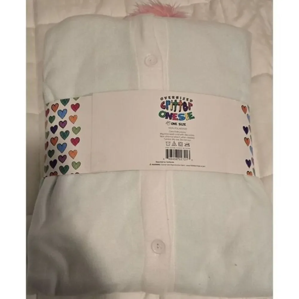 Unicorn Critter Animal Costume Oversized Adult Cosplay One‎ Size NWT